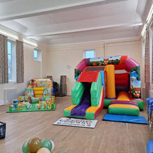 Load image into Gallery viewer, Woodland Bounce n Slide, Ball Pool &amp; Soft Play Multicoloured Package
