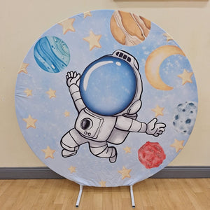 6ft Round Space Backdrop Hoop