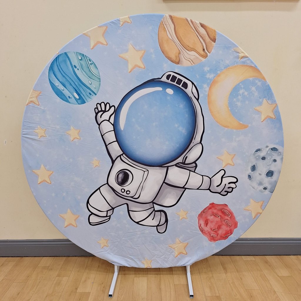 6ft Round Space Backdrop Hoop