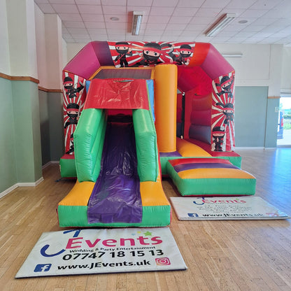 Ninjas Bounce n Slide Multicoloured