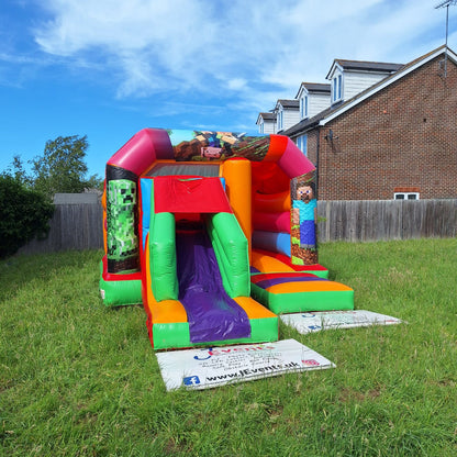 Minecraft Game Bounce n Slide Multicoloured