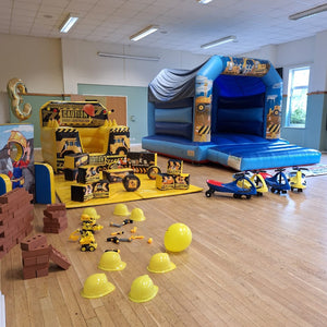 Construction Bouncy Castle, Ball Pool & Soft Play Package