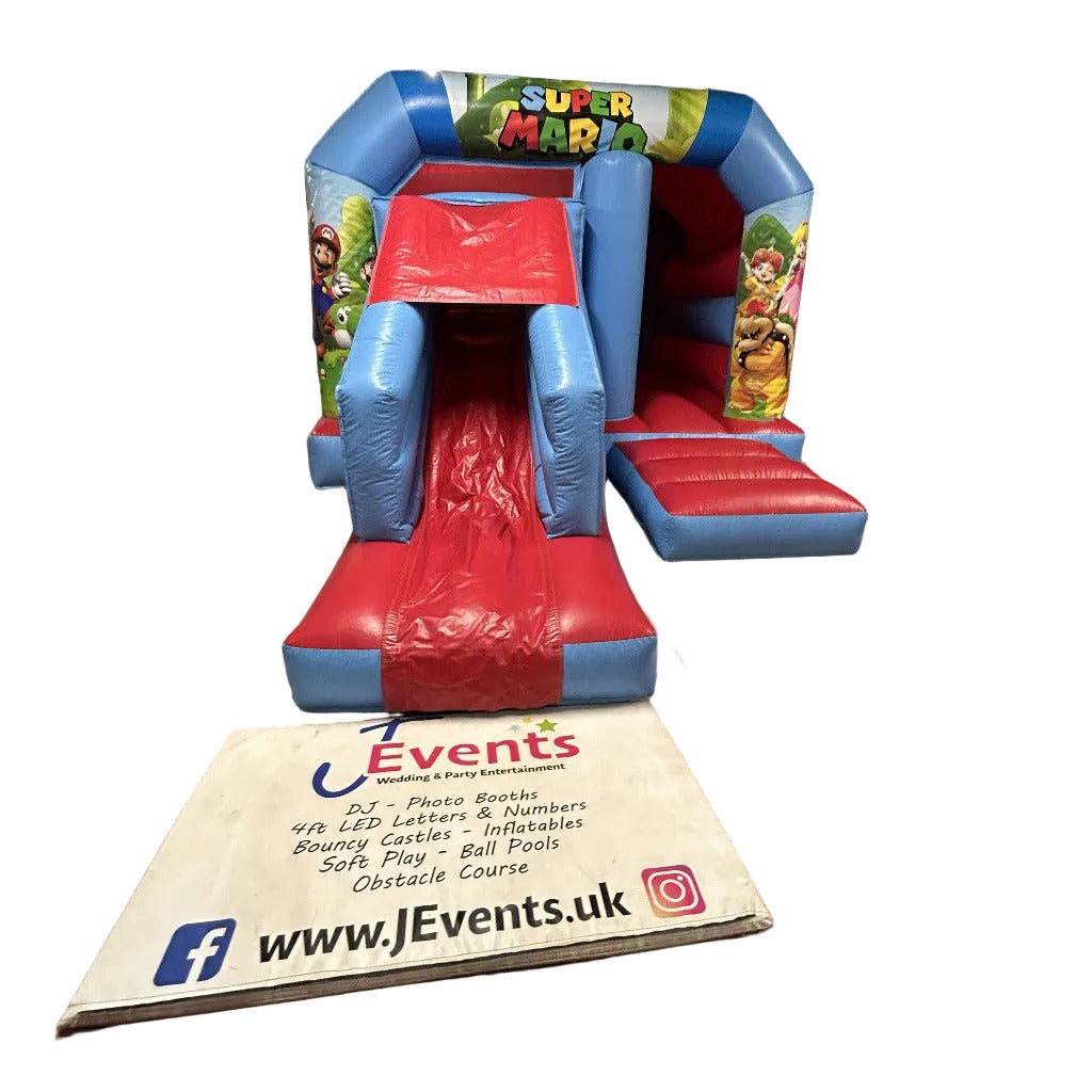 Red & Blue Bounce 'n' Slide Super Mario Bro Themed