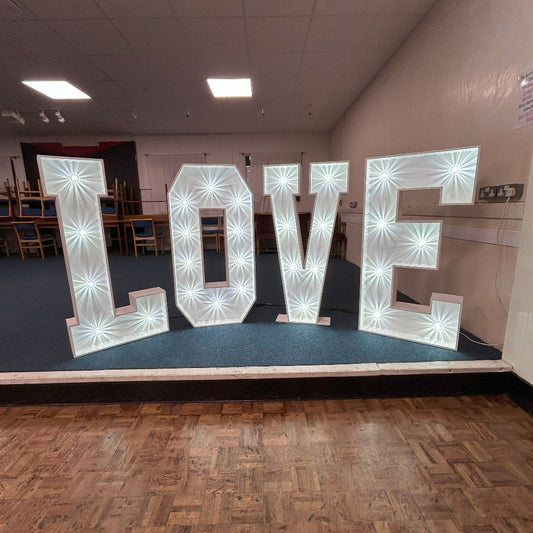 4ft LED LOVE Letters