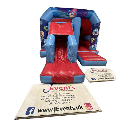 Red & Blue Space 2 Bounce 'n' Slide