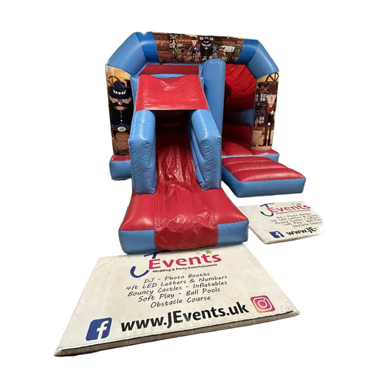 Wild West Bounce n Slide Red & Blue