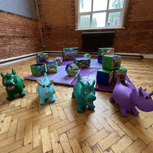 Load image into Gallery viewer, Dinosaur Soft Play Shapes
