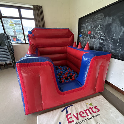 Red & Blue Inflatable Ball Pool Air Juggler