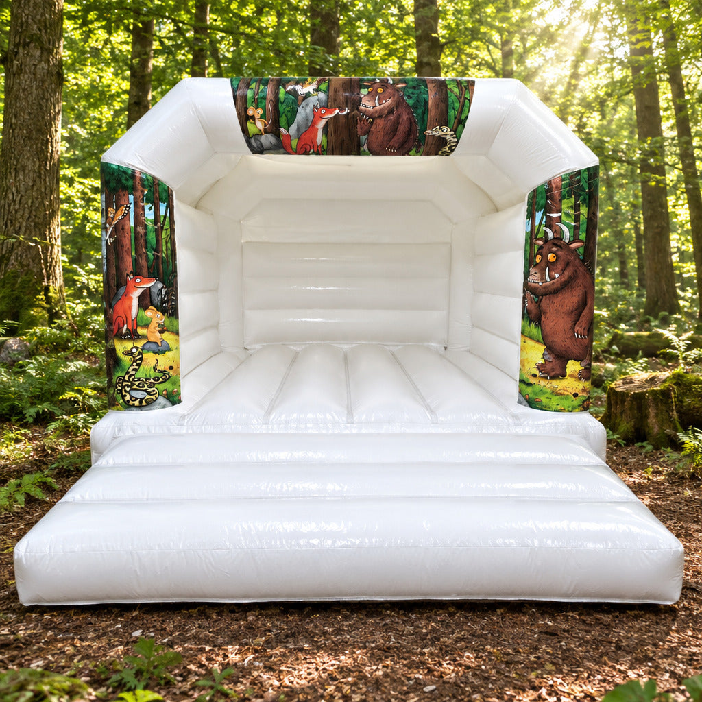White Bouncy Castle Gruffalo