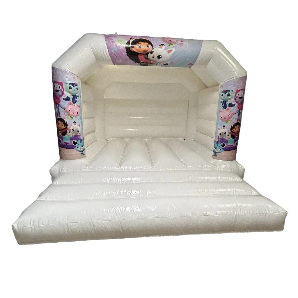 White Bouncy Castle Cute Gabbys Dollhouse