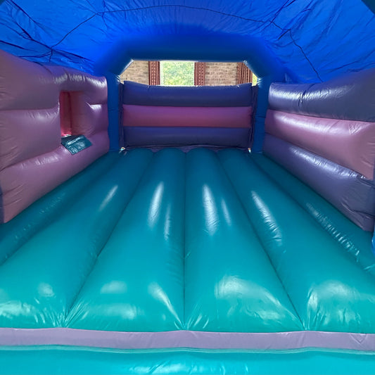 Multicoloured Mixed Pastel Pink, Pastel Blue, Pastel Green & Pastel Purple Bounce 'n' Slide Plain