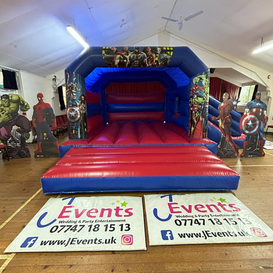 Superhero 2 Red & Blue Bounce 'n' Slide