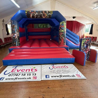 Superhero 2 Red & Blue Bounce 'n' Slide