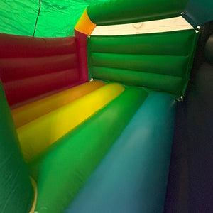 Multicoloured Rainbow Bounce 'n' Slide Plain