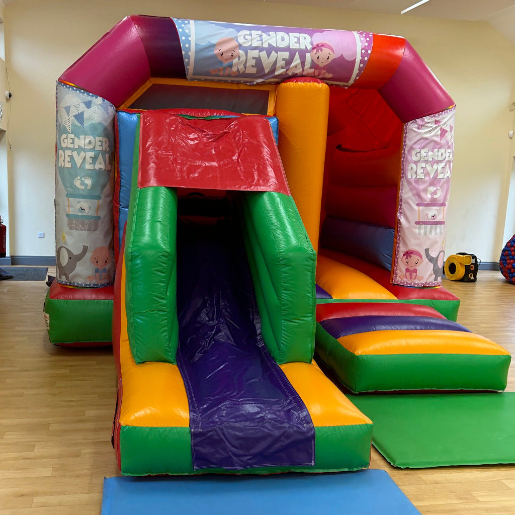 Gender Reveal Bounce 'n' Slide Multicoloured