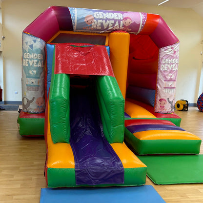 Gender Reveal Bounce 'n' Slide Multicoloured