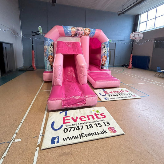 Pink Bounce 'n' Slide Frozen 2 Themed
