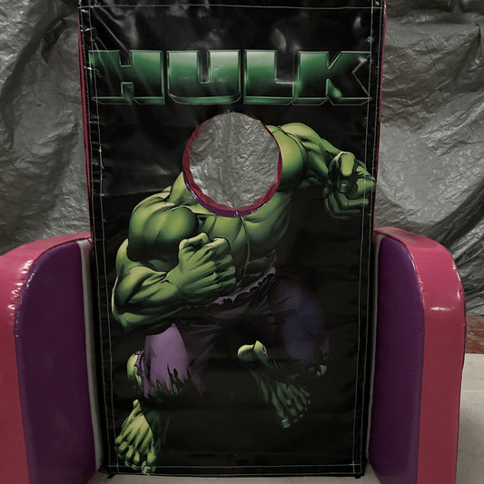 Hulk ‘Face in Hole’  Peek a Boo Pink & Purple