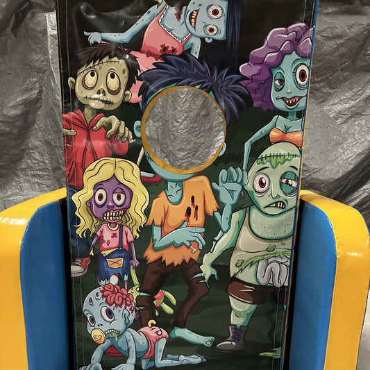 Zombies ‘Face in Hole’  Peek a Boo Blue & Yellow