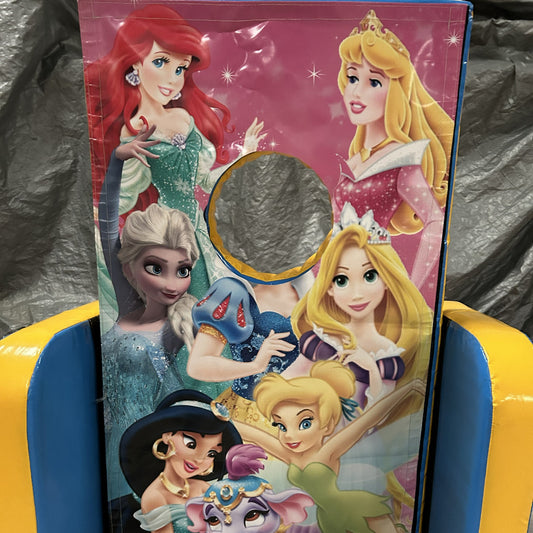 Princess ‘Face in Hole’  Peek a Boo Blue & Yellow 2