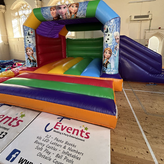 Multicoloured Rainbow Bounce 'n' Slide Frozen 2