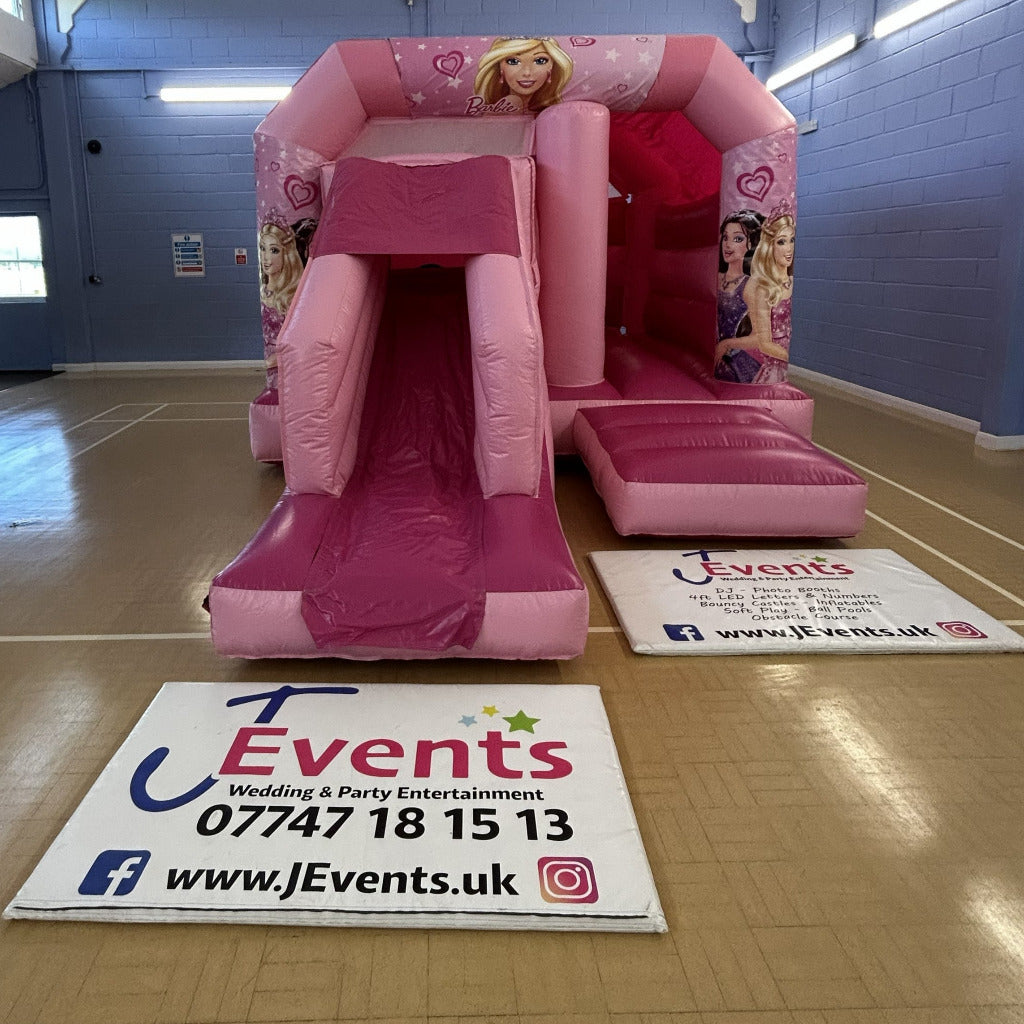 Barbie 2 Pink Bounce 'n' Slide