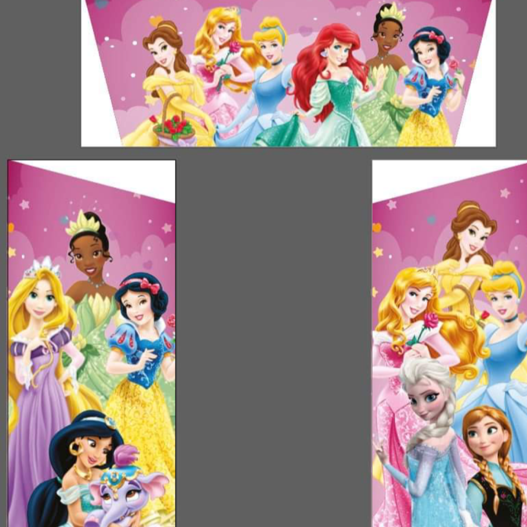Princess Bouncy Castle Blue