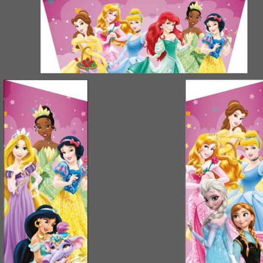 Princess Bouncy Castle Blue