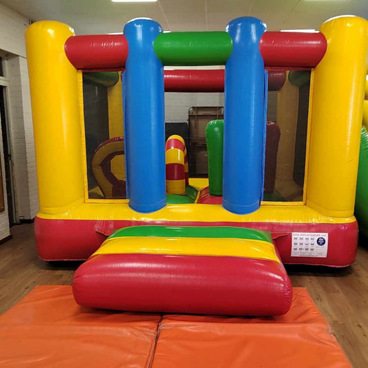 Multicoloured Activity Bouncy Castle Plain