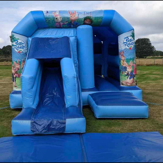 Blue Bounce 'n' Slide Peter Rabbit Themed