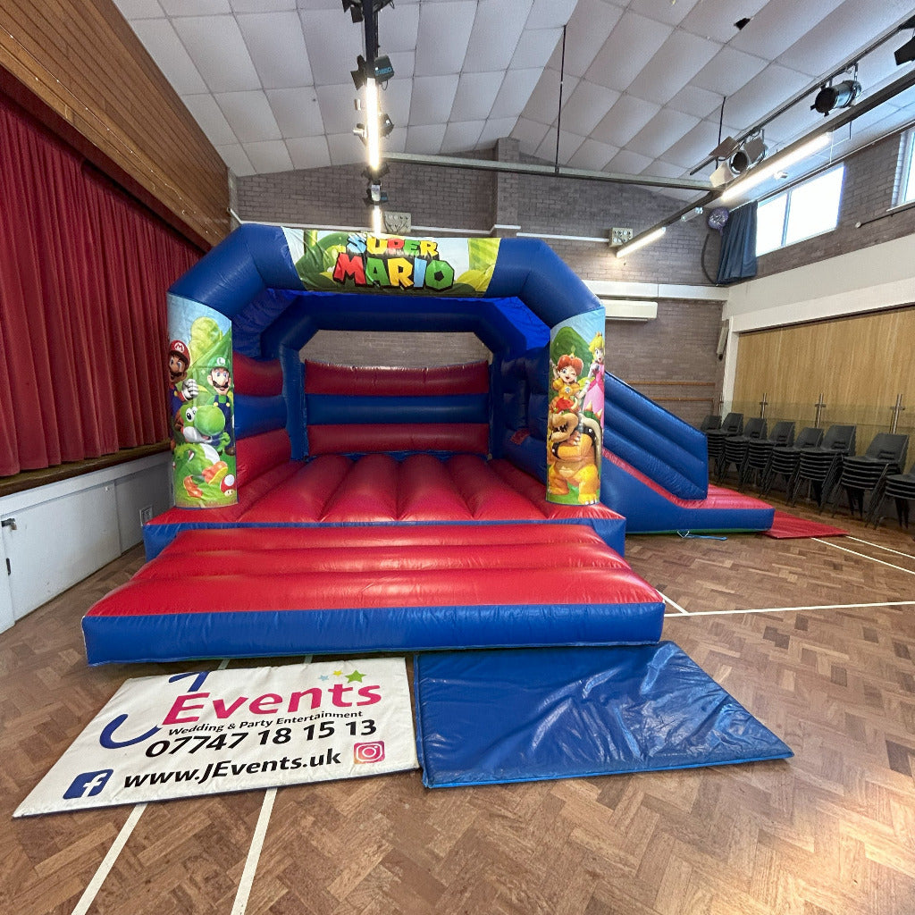 Super Mario Bros Red & Blue Bounce 'n' Slide