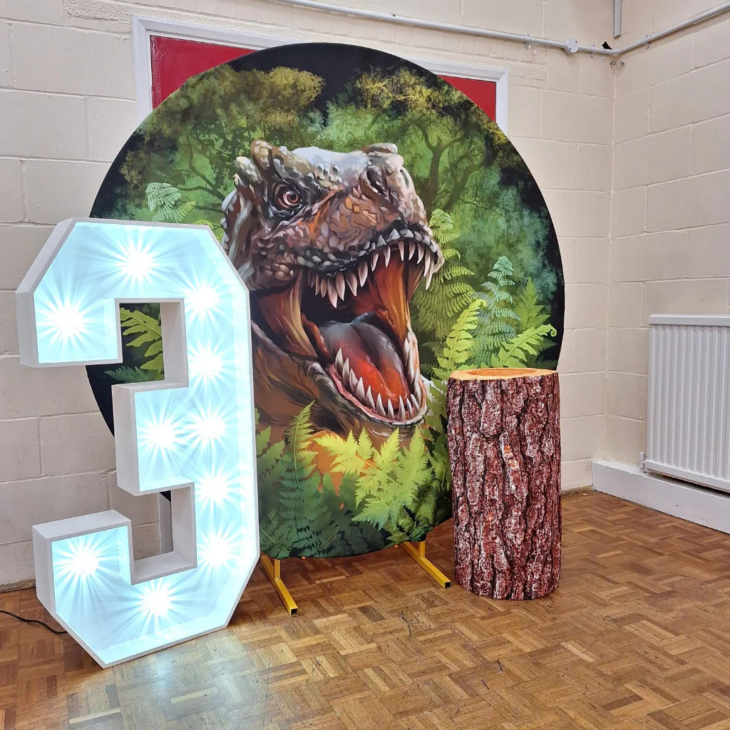 4ft LED Light Up Number 3