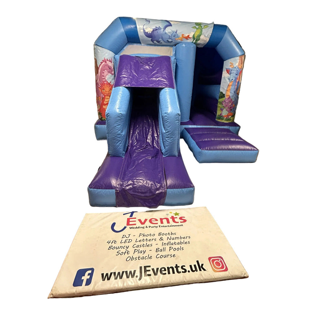 Dragon Bounce 'n' Slide Blue & Purple