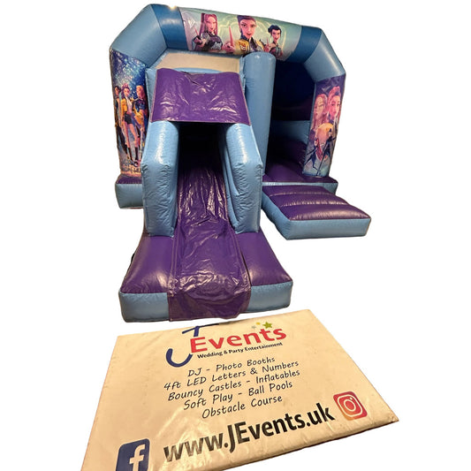 KPop Demon Hunters Blue & Purple Bounce 'n' Slide