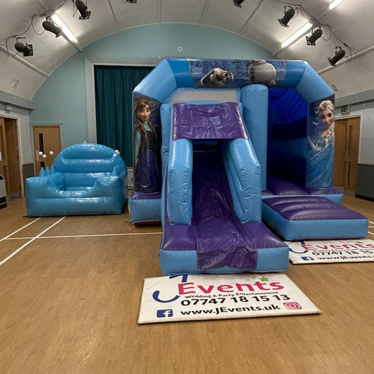 Blue & Purple Bounce 'n' Slide Ice Themed