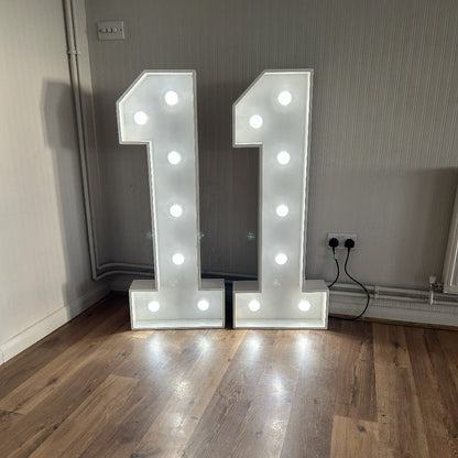 4ft LED Light Up Numbers 0-9
