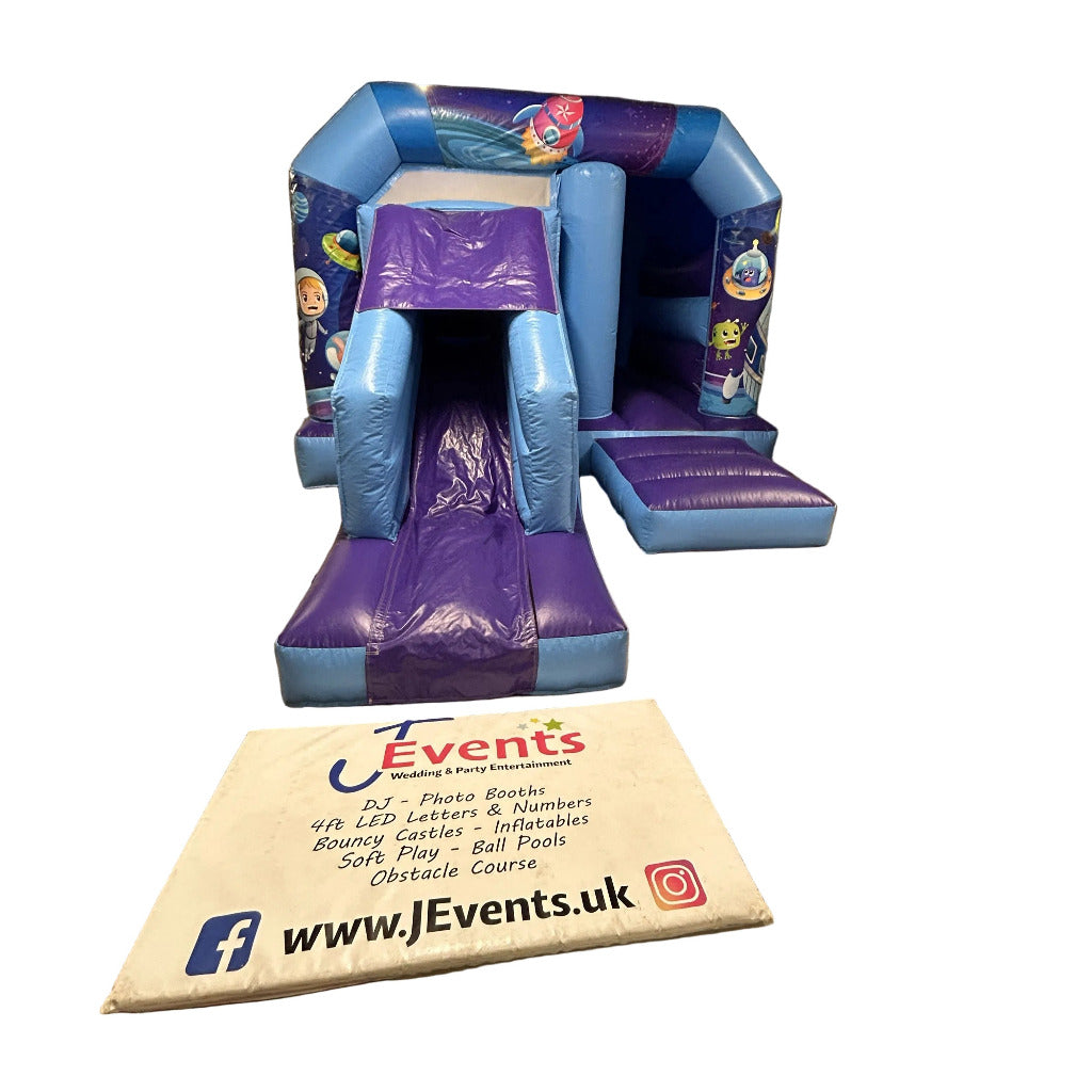 Blue & Purple Space 2 Bounce 'n' Slide