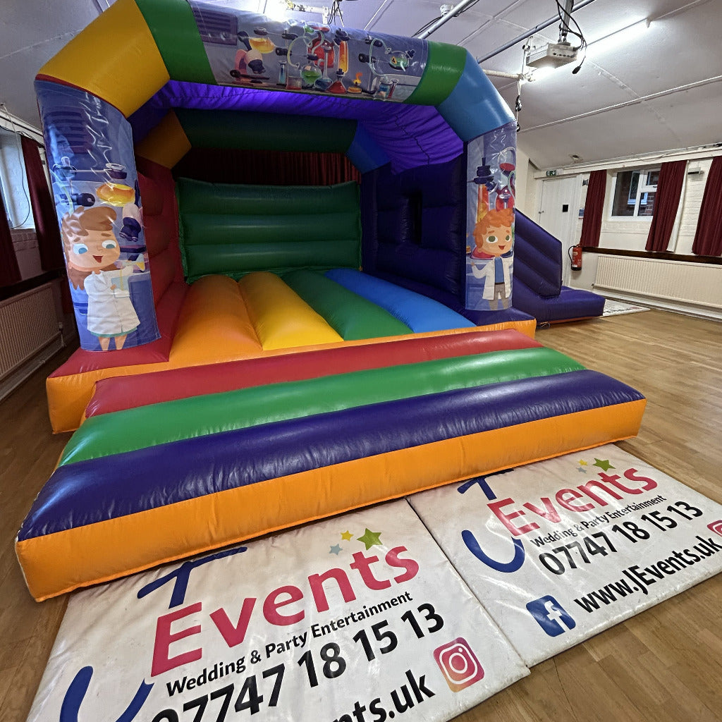 Science / Lab Bounce n Slide Multicoloured