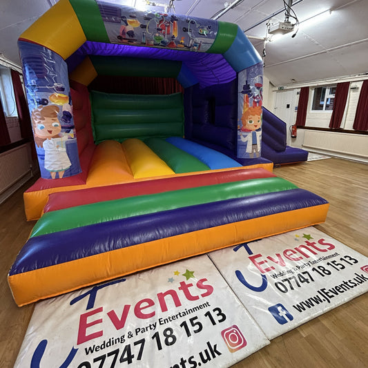 Science / Lab Bounce n Slide Multicoloured