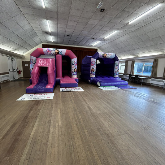 Gabbys Dollhouse Bouncy Castle Purple