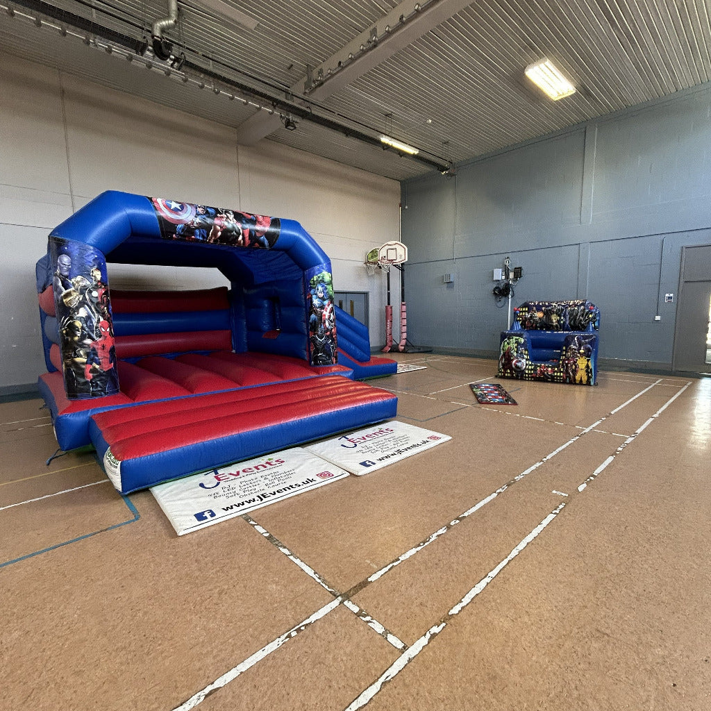 Superhero Red & Blue Bounce 'n' Slide Marvel