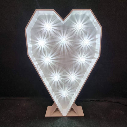 4ft LED Light Up Heart