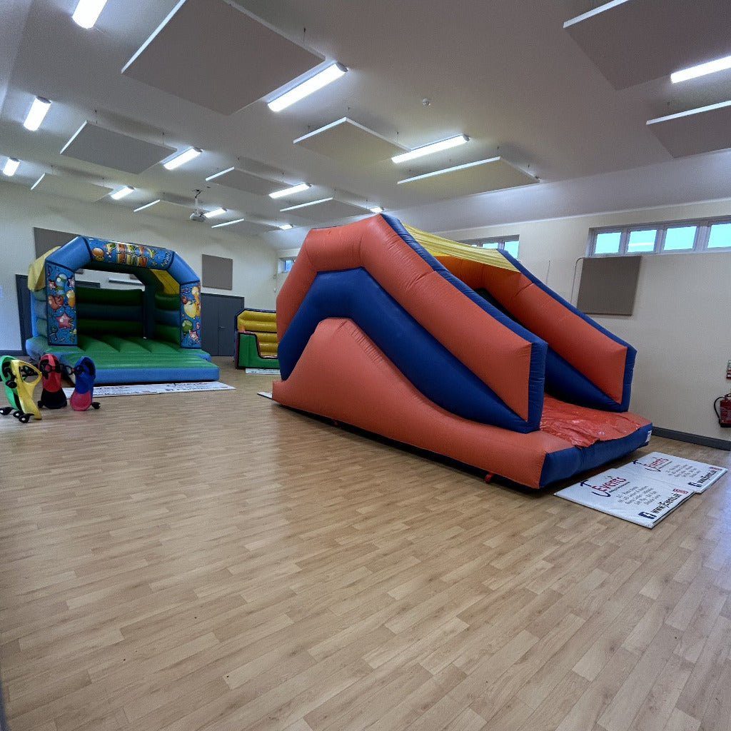 1 x Bouncy Castle & 1 x Up 'n' Over Slide