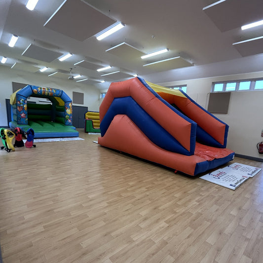 1 x Bouncy Castle & 1 x Up 'n' Over Slide