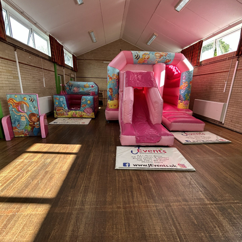Pink Bounce 'n' Slide Mermaid 2 Themed
