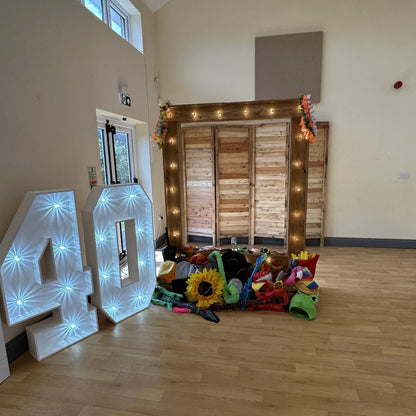 Rustic DIY Photo Booth