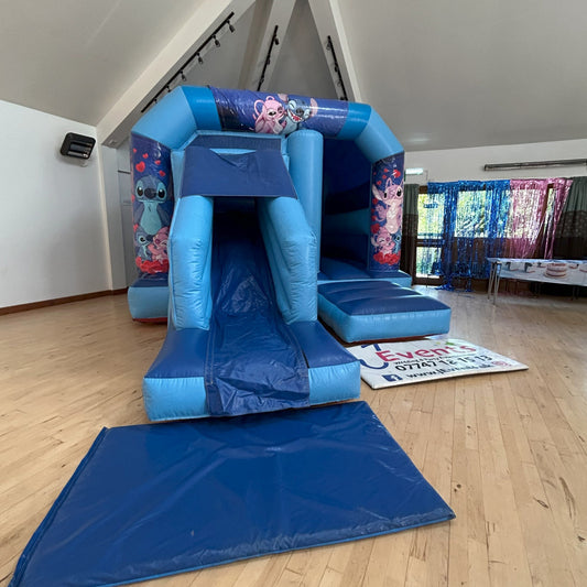 Blue Bounce 'n' Slide Stitch & Angel Themed