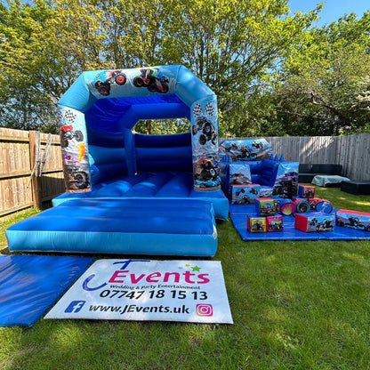 Monster Truck Bouncy Castle, Ball Pool & Soft Play Package
