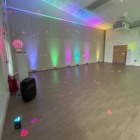 DIY Disco Bluetooth Speaker, Uplights, Disco Balls Light