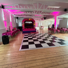 Load image into Gallery viewer, Black &amp; White Chequered Dance Floor
